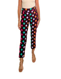 Krazy Larry P507 Pull on Pant - Brown Dots
