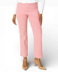 Krazy Larry P600 Pull on Wide Ankle Pant - Baby Pink
