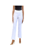 Krazy Larry P600 Pull on Wide Ankle Pant - White