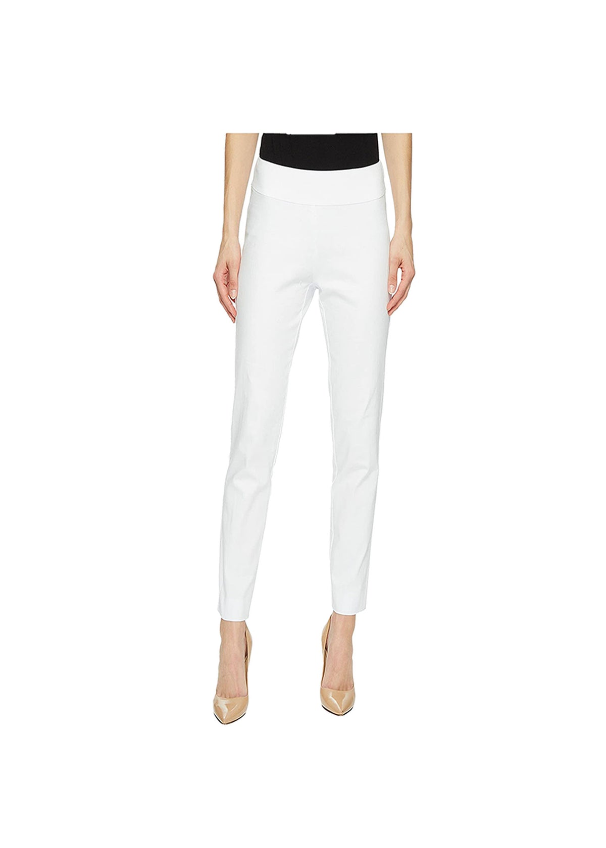 Krazy Larry P607 Denim Ankle Pant - White Denim
