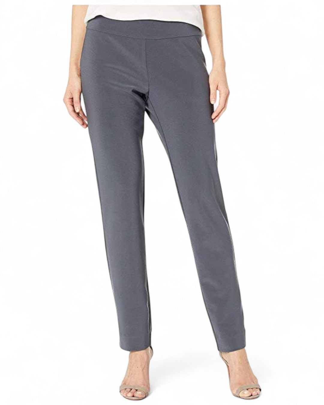 Krazy Larry P21 Microfiber Straight Leg Pant - Grey GREY / 0 / P21